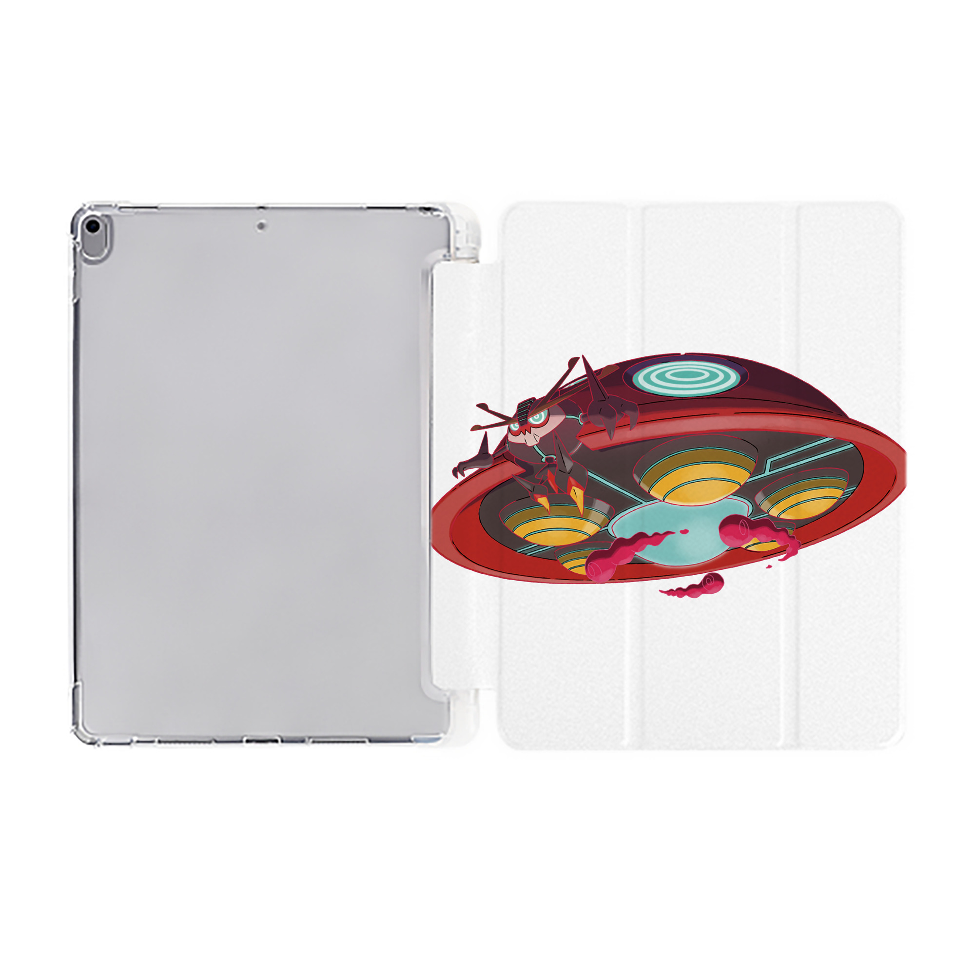 （画像用） ポケットモンスター Pokémon IPad ケース ペン収納付き 三つ折りスタンド PUレザー×シリコン 対応機種9.5/10.5/10.9インチ
